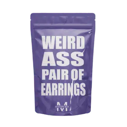 Weird Ass Pair of Earrings Product Package